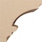 Ekena Millwork 12"W x 12"D x 12"H Wide Diane Rough Cedar Woodgrain TimberThane Corbel, Primed Tan CORUR12X12X12DIARCPR - alternate 5